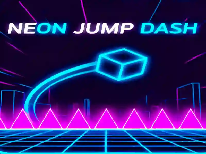 Игра Neon Jump Dash онлайн