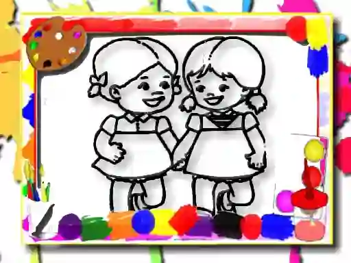 Игра Kids Coloring Time онлайн