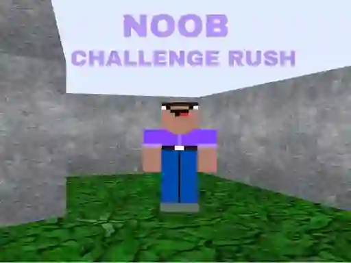 Игра Noob Challenge Rush онлайн