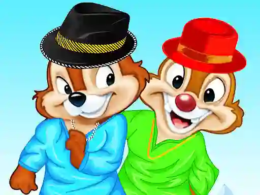 Игра Chip n Dale Dressup онлайн