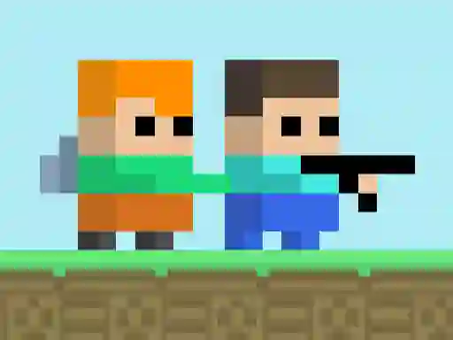 Игра Minescrafter Steve and Alex онлайн