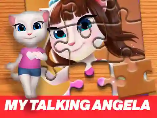 Игра My Talking Angela Jigsaw Puzzle онлайн