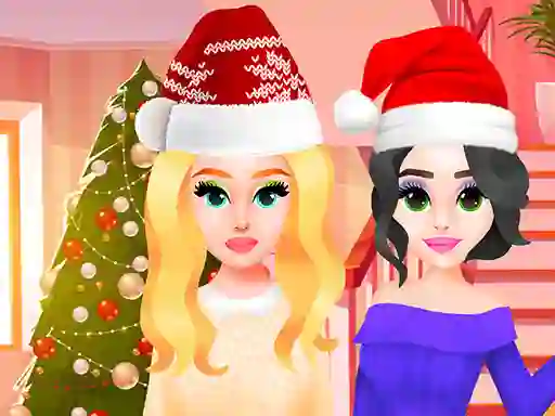 Игра Christmas Party Girls онлайн