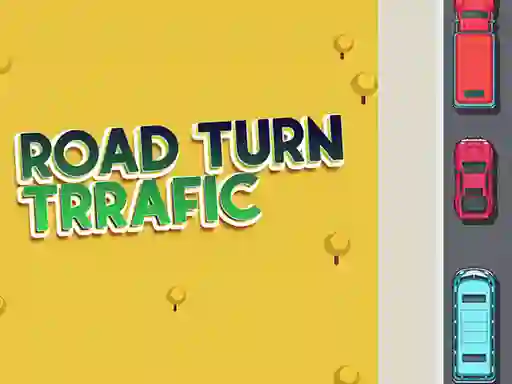 Игра Road Turn Trrafic онлайн