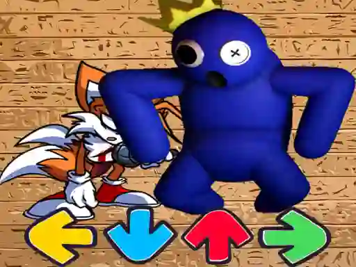 Игра FNF Rainbow Friends Battle Mod онлайн