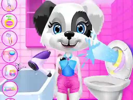 Игра Lucy Dog Care онлайн