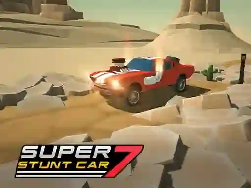 Игра Super Stunt car 7 онлайн