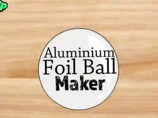 Игра Aluminium Foil Ball Maker онлайн