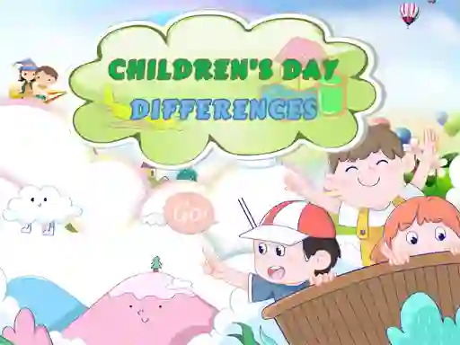 Игра Childrens Day Differences онлайн