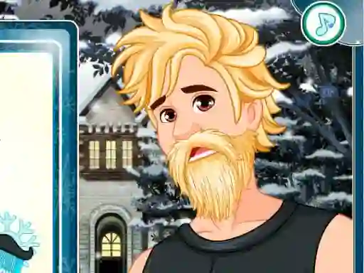 Игра Princess Christmas Beards онлайн