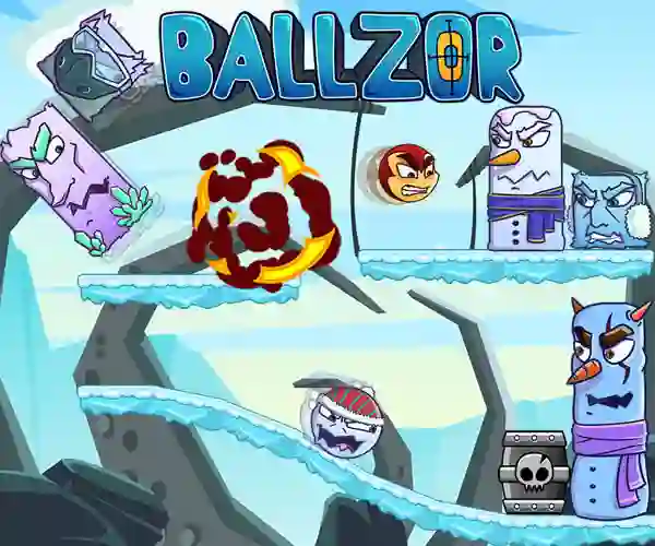 Игра Ballzor Level Pack 1 онлайн