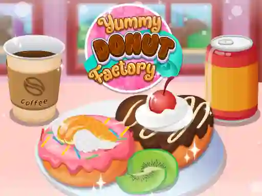Игра Yummy Donut Factory онлайн