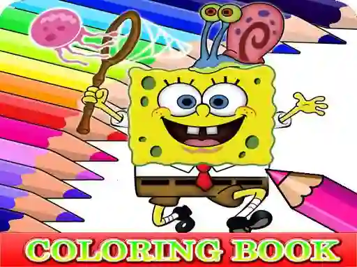 Игра Coloring Book for Spongebob онлайн