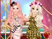 Игра Princesses Sparkle Fashion онлайн