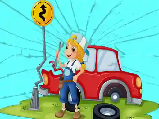 Игра Broken Cars Jigsaw онлайн