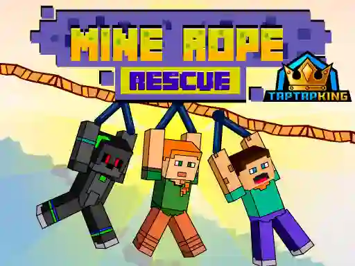 Игра Mine Rope Rescue онлайн