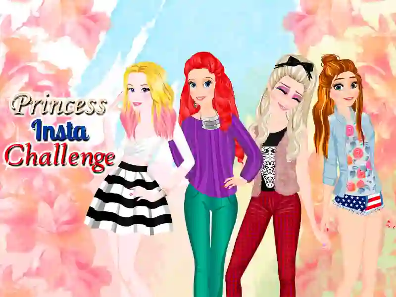 Игра Princesses: Instagram Challenge онлайн