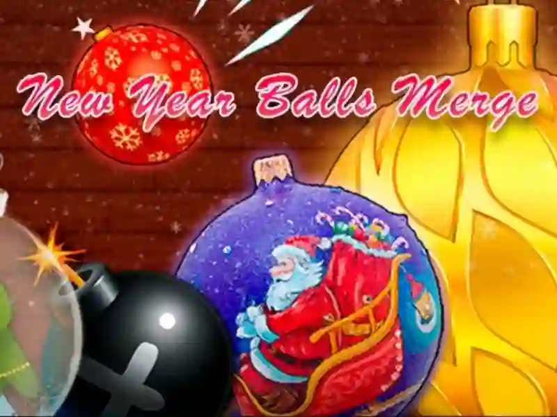 Игра New Year Balls Merge онлайн