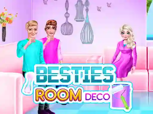 Игра Besties Room Deco онлайн