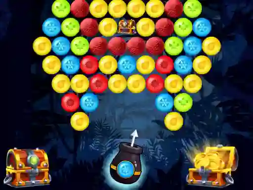 Игра Bubble Shooter Golden Chests онлайн