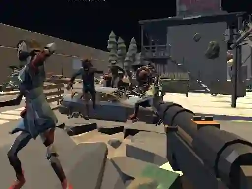 Игра Zombie Virus FPS онлайн