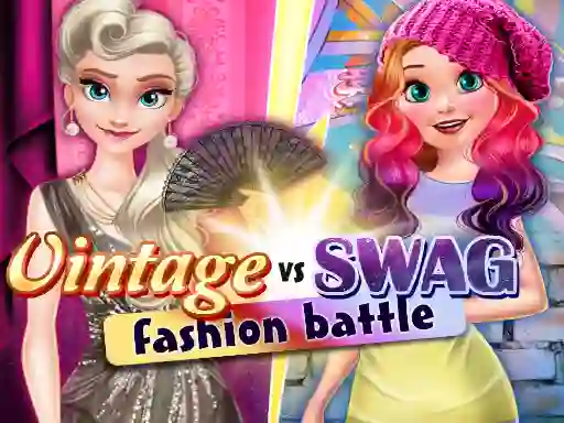 Игра Vintage vs Swag: Fashion Battle онлайн