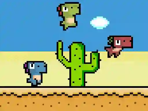 Игра Pixel Dino Run онлайн