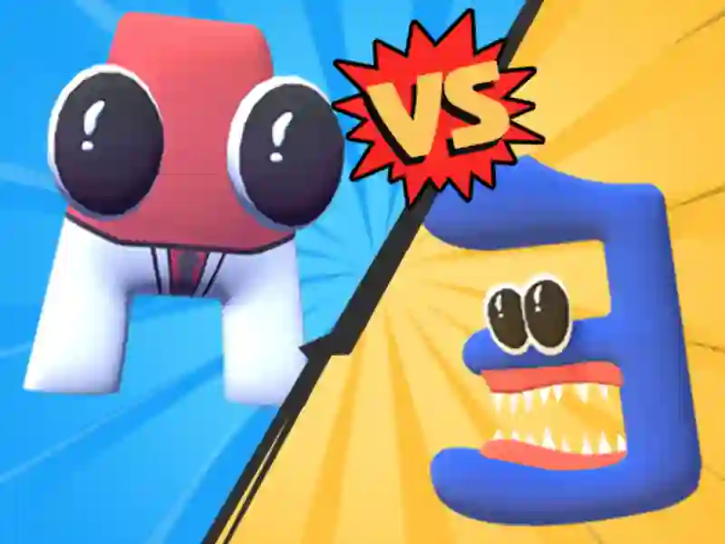 Игра Merge Alphabet 3D онлайн