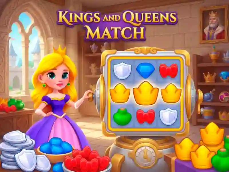 Игра Kings and Queens Match онлайн