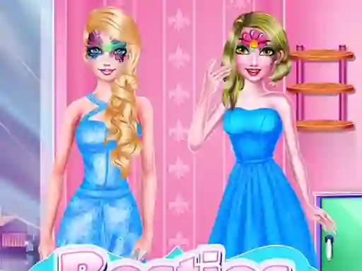 Игра Bestie Face Art онлайн