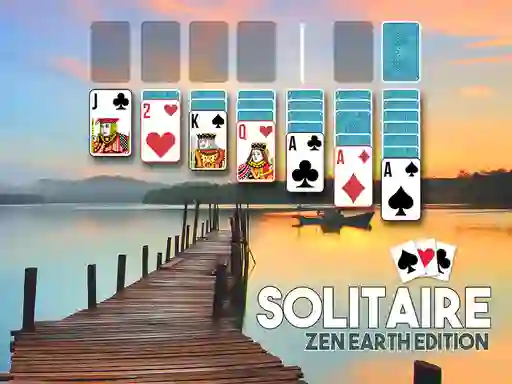 Игра Solitaire zen earth edition онлайн