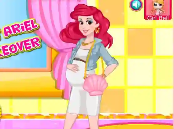 Игра Pregnant Ariel Real Makeover онлайн
