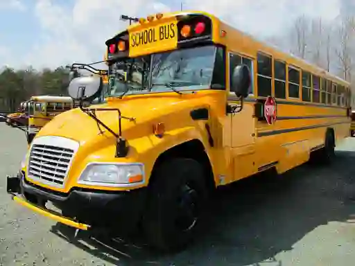 Игра School Buses Puzzle онлайн