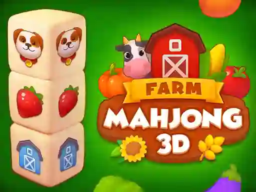 Игра Farm Mahjong 3D онлайн