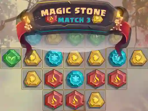 Игра Magic Stone Match 3 онлайн