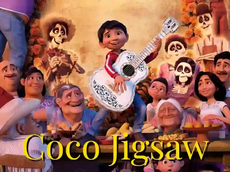Игра Coco Jigsaw онлайн