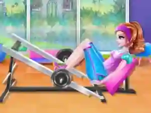 Игра Princesses: fitness against fat онлайн