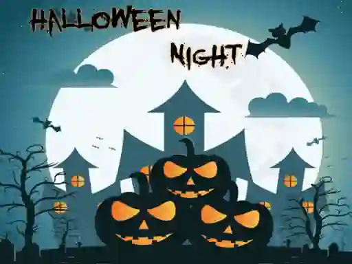 Игра Halloween Night Jigsaw онлайн