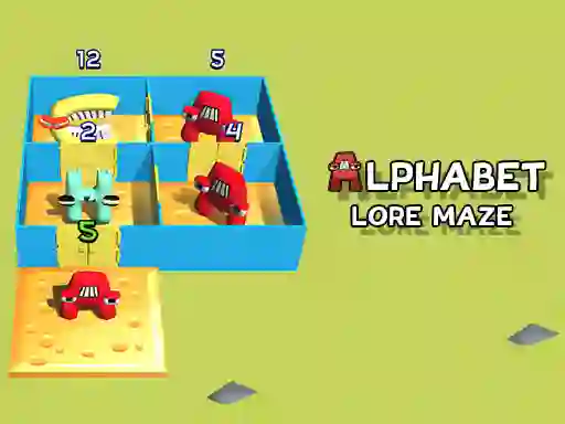 Игра Alphabet Lore Maze онлайн