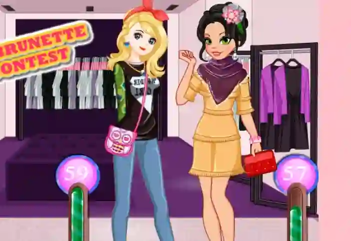 Игра Blonde Vs Brunette Beauty Contest онлайн