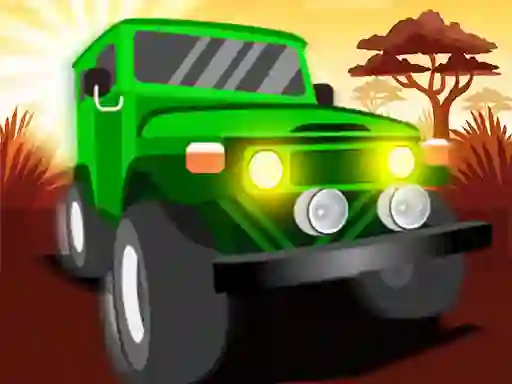 Игра Africa Jeep Race онлайн