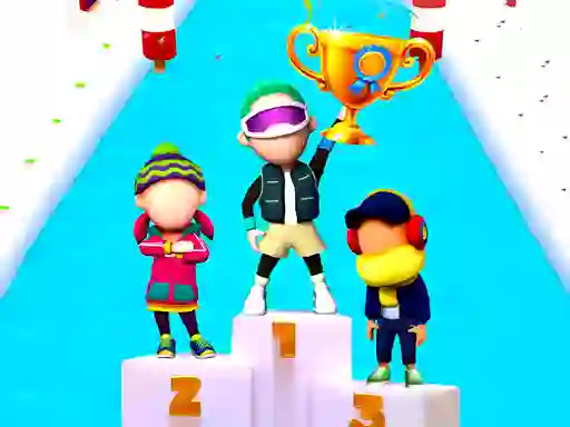 Игра Fun Race On Ice онлайн