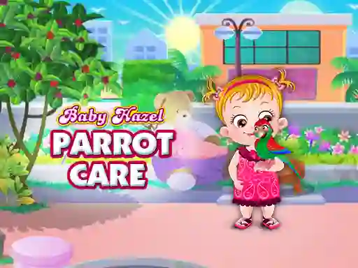 Игра Baby Hazel Parrot Care онлайн