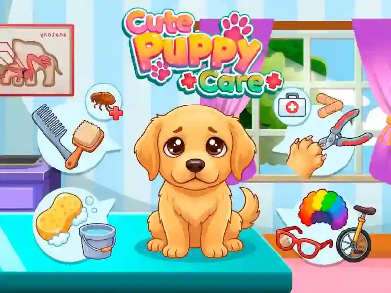 Игра Cute Puppy Care онлайн