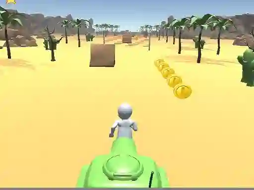 Игра 3D Desert Parkour онлайн