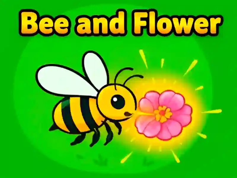 Игра Bee and Flower онлайн