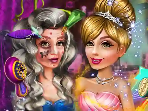 Игра Witch To Princess Makeover онлайн