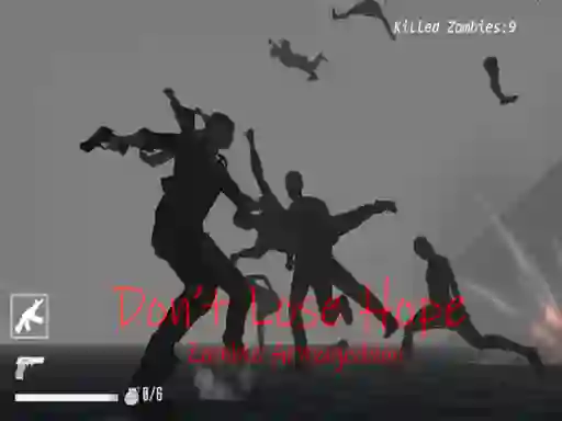 Игра Don`t Lose Hope Zombie Armageddon онлайн