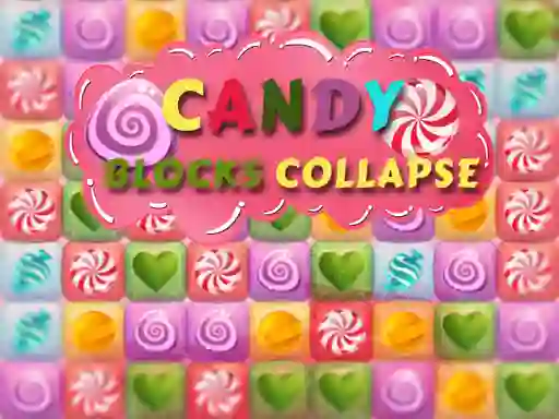 Игра Candy Blocks Collapse онлайн