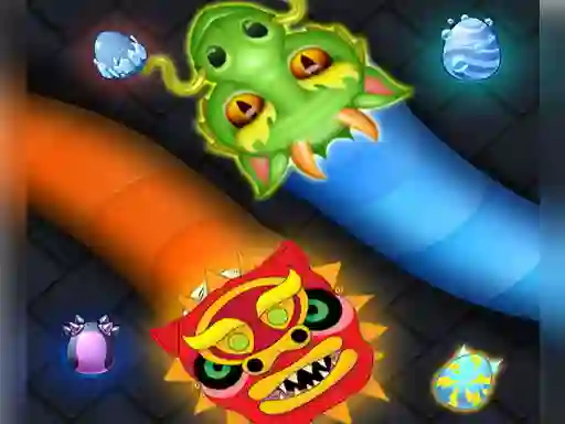 Игра Slither Dragon.io онлайн